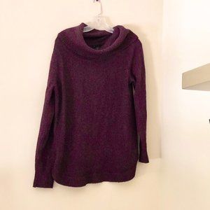 Tahari Long Cowl Neck Sweater-M